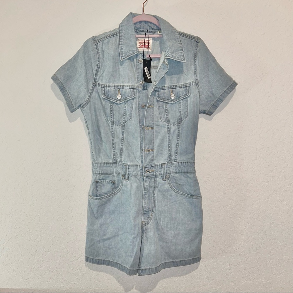 NWT LEVI’S Denim Romper - Picture 2 of 4